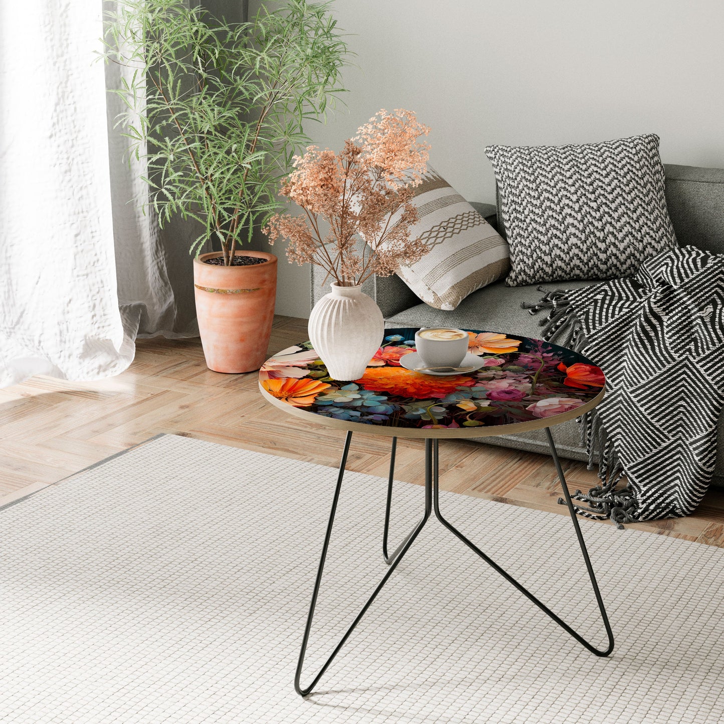 BLOOMING WILDERNESS Large Coffee Table