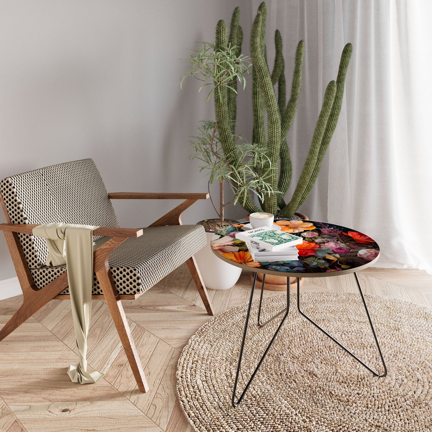 BLOOMING WILDERNESS Large Coffee Table