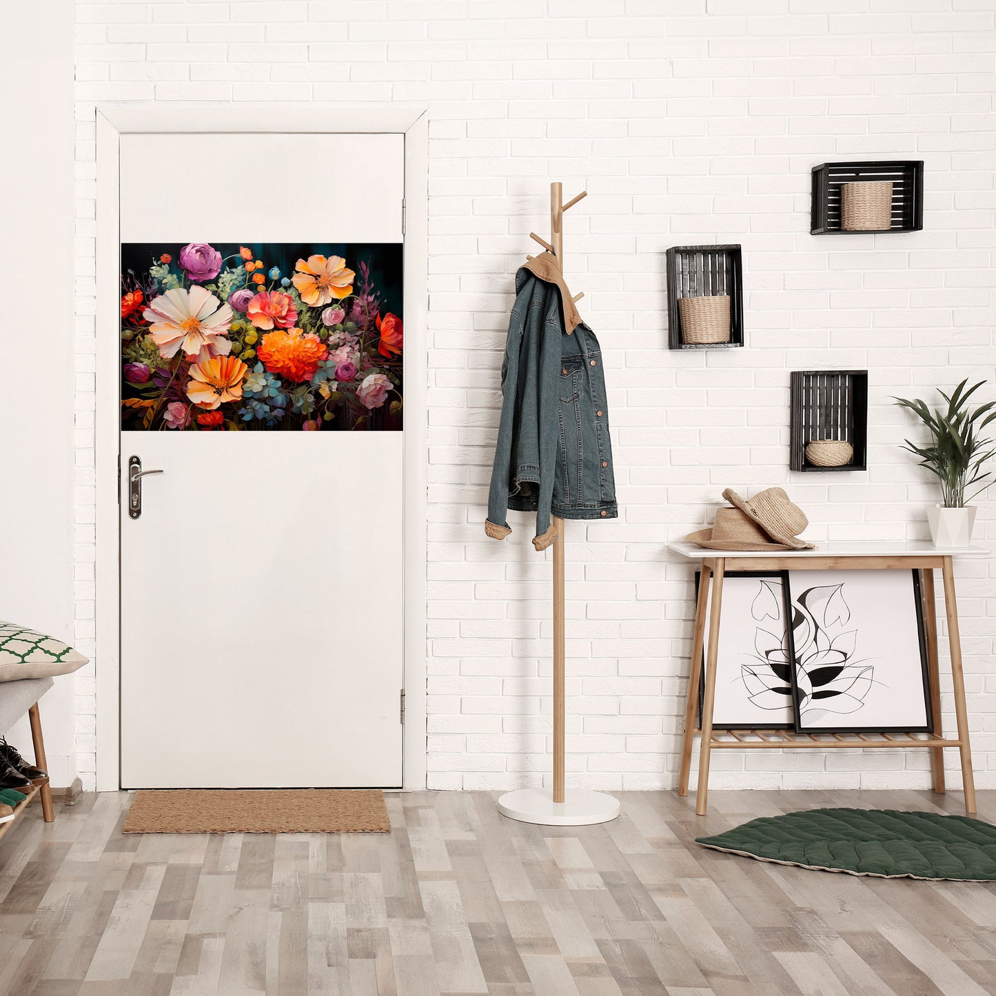 Poster orizzontale staccabile e attaccabile BLOOMING WILDERNESS