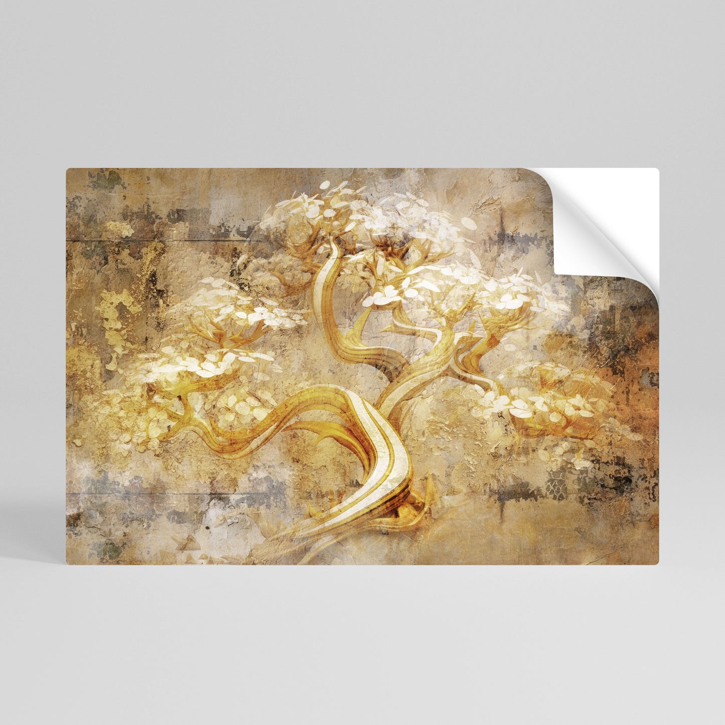 Poster orizzontale staccabile e attaccabile TREE OF WHISPERS