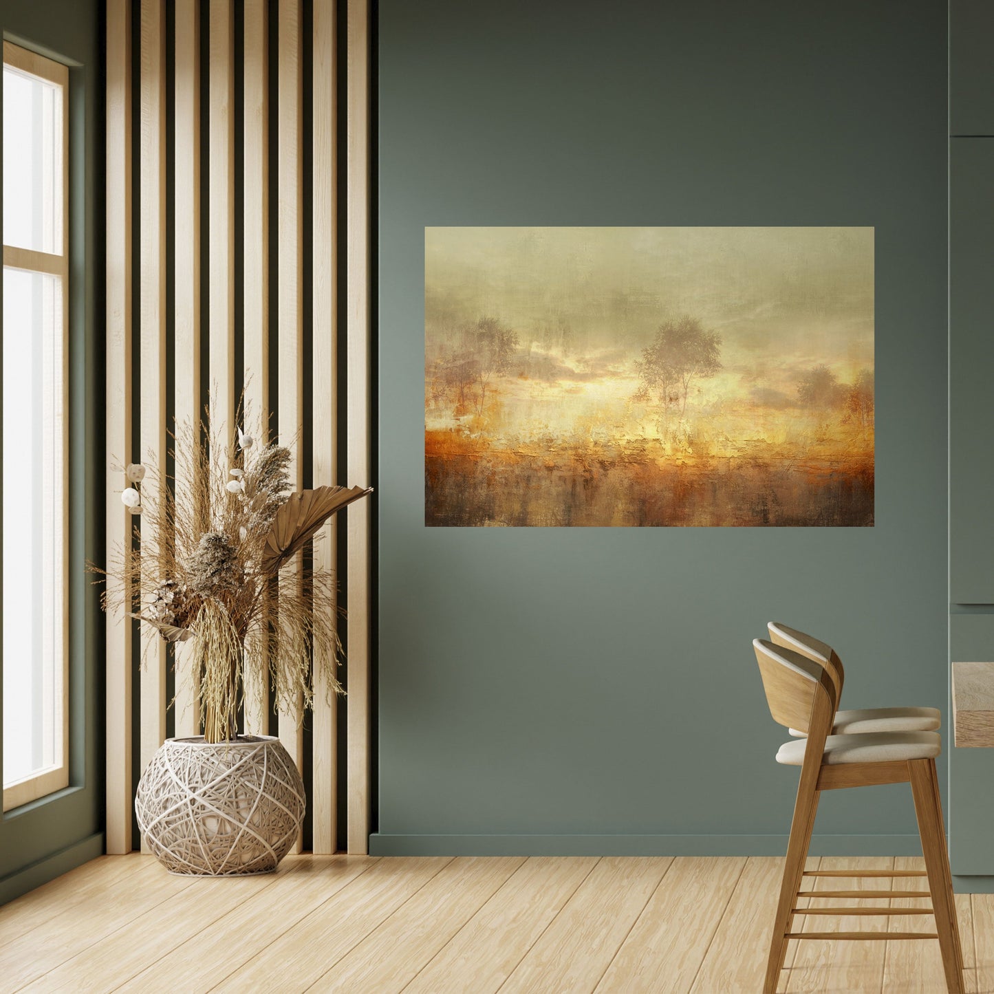 Poster orizzontale staccabile e attaccabile AMBER DREAMSCAPE