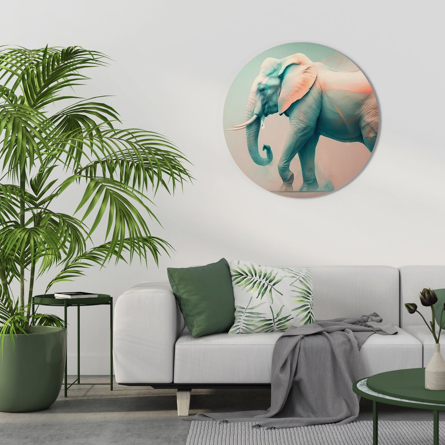 HOLO GIANT Round Wall Art