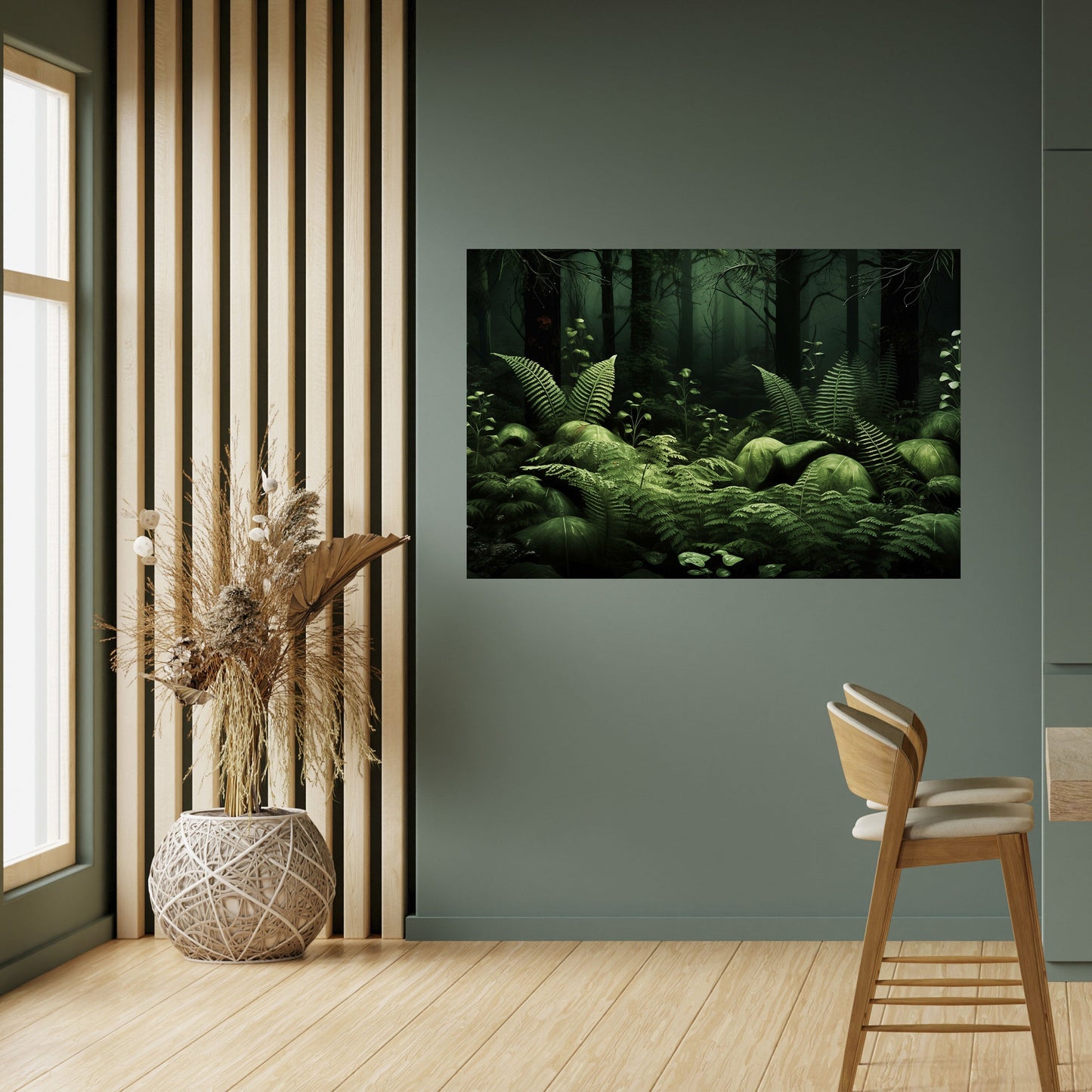 Poster orizzontale staccabile e attaccabile FOREST OF DREAMS