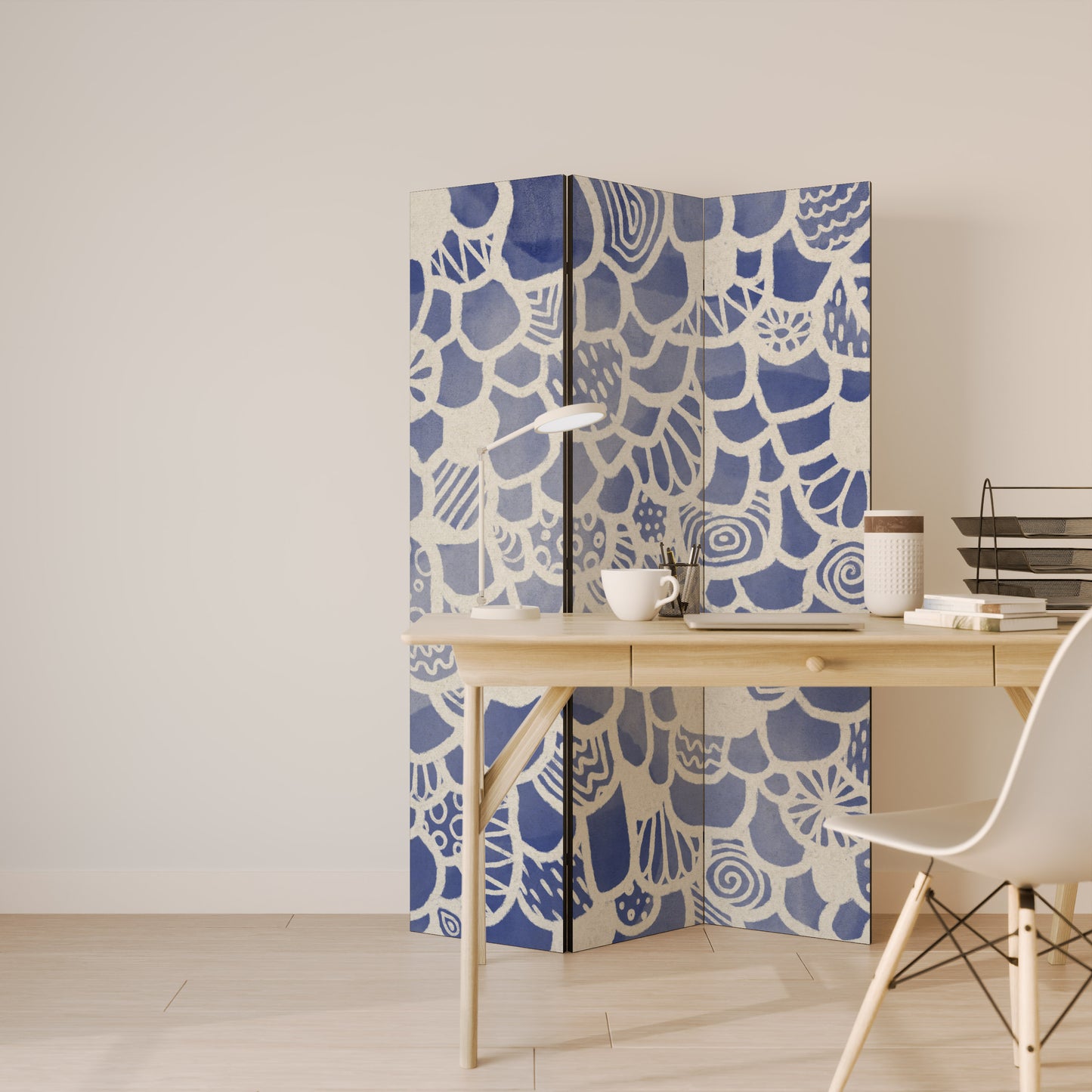 SAPHIRE TESSERA Divisorio decorativo a 3 pannelli