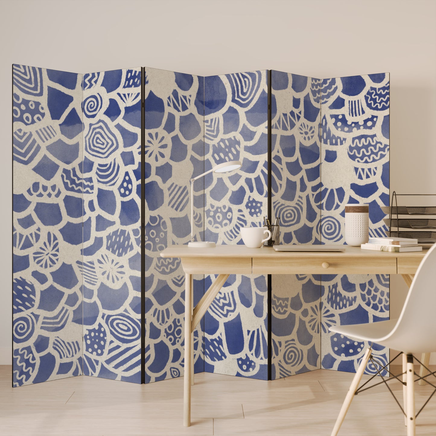 SAPHIRE TESSERA Divisorio decorativo a 6 pannelli