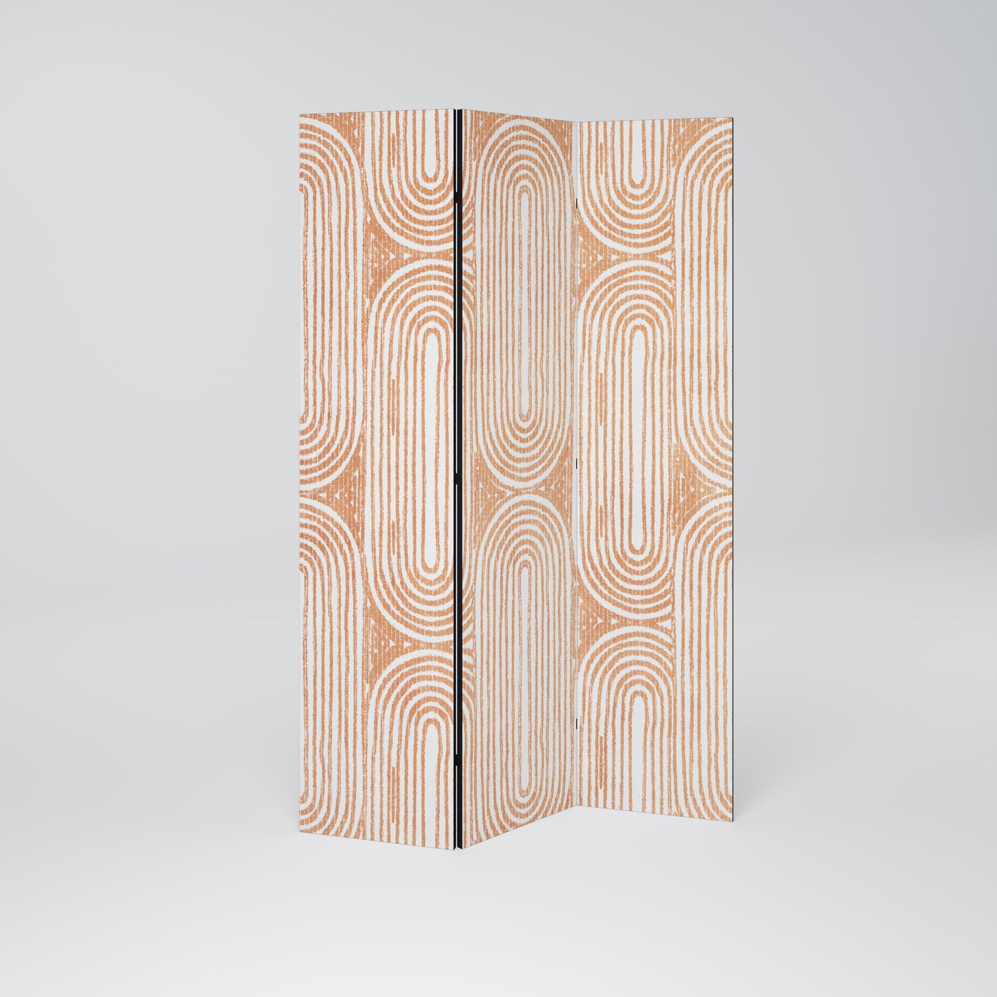 Divisorio decorativo per ambienti GEOMETRIC GLEAM a 3 pannelli