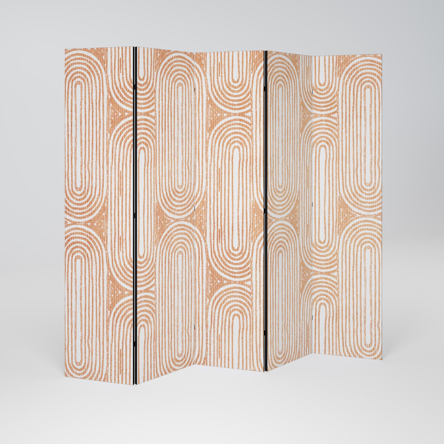 Divisorio decorativo per ambienti GEOMETRIC GLEAM a 5 pannelli