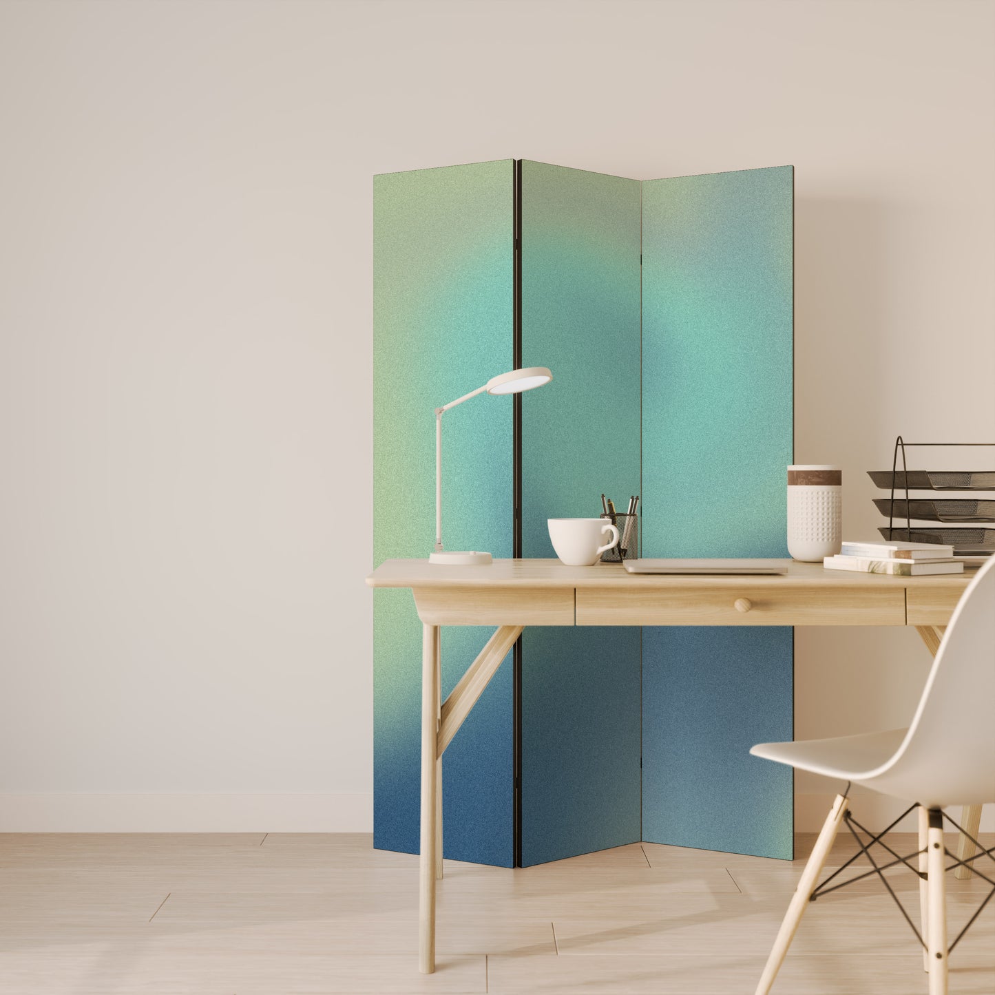 SVELATE LE TONALITÀ ETEREE Divisorio decorativo a 3 pannelli