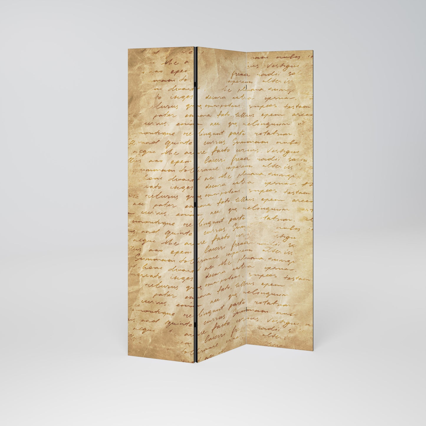 PAGINE DI MEMORIA Divisorio decorativo per ambienti a 3 pannelli