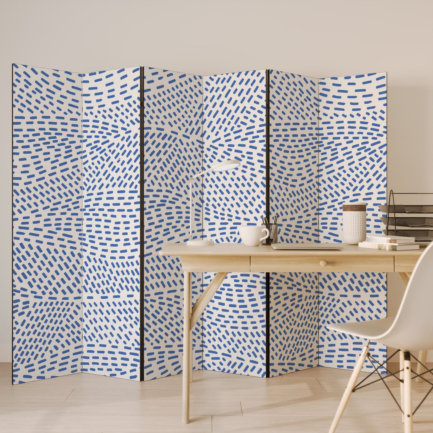 HEAVENLY SHREDS Divisorio decorativo per ambienti a 6 pannelli