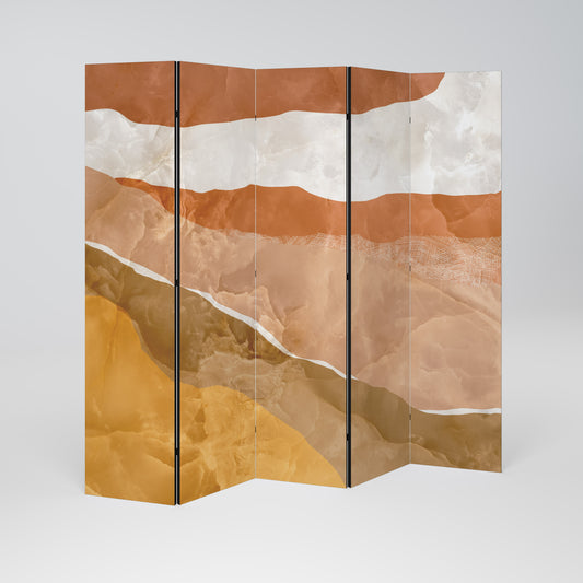 SANDHILLS SPLENDOUR Divisorio decorativo per ambienti a 5 pannelli