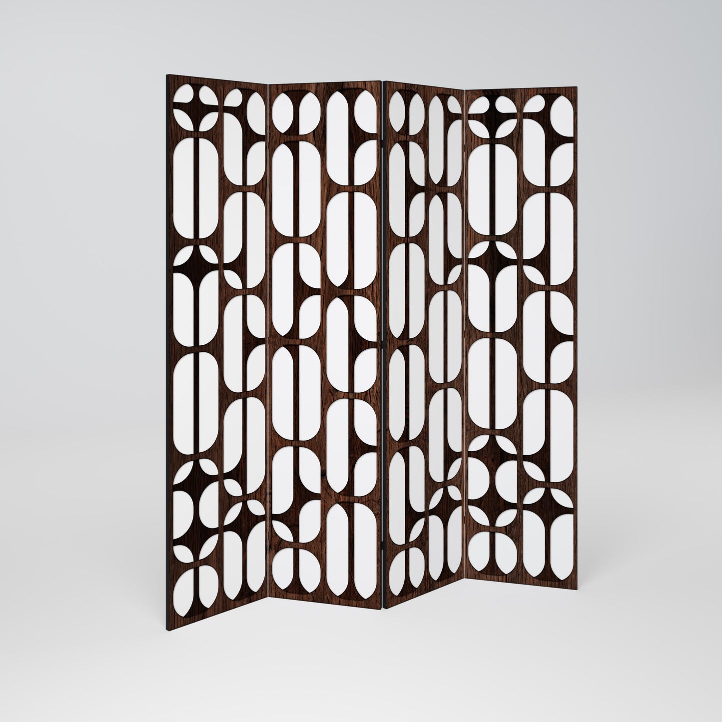 ARTISTIC SPACE HARMONY Decorative 4-Panel Room Divider