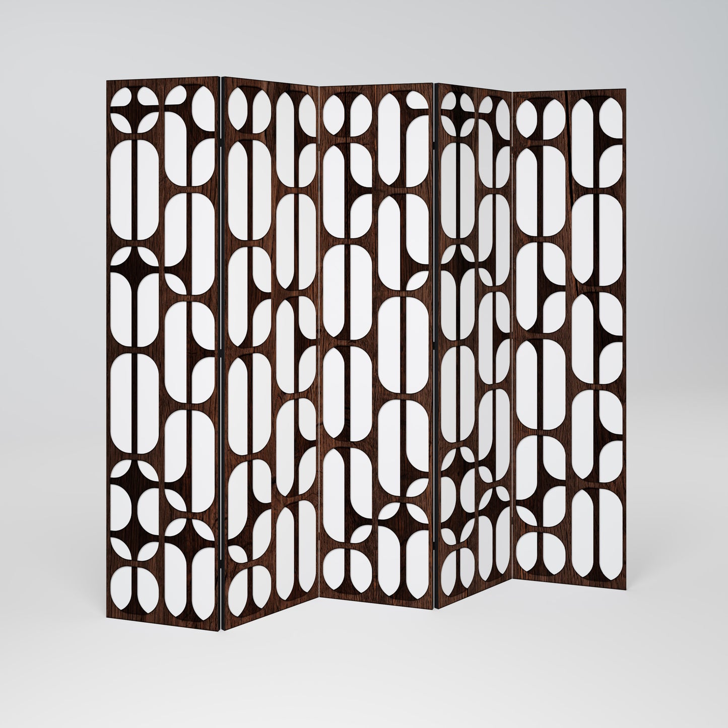 ARTISTIC SPACE HARMONY Decorative 5-Panel Room Divider