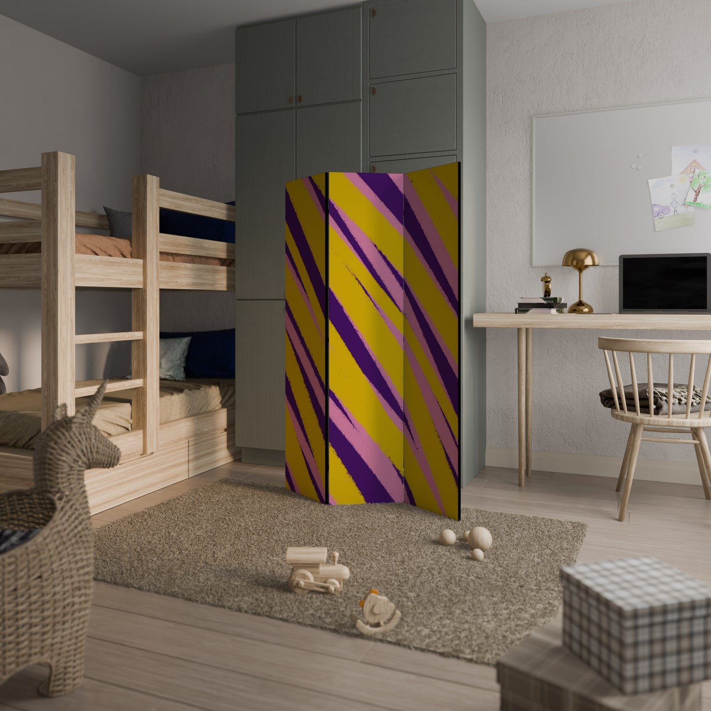 I SOGNI DIVENTANO REALTÀ Divisorio decorativo a 3 pannelli