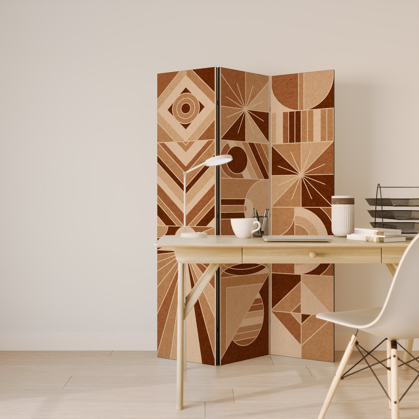 PRISM MOSAIC Decorative 3-Panel Room Divider