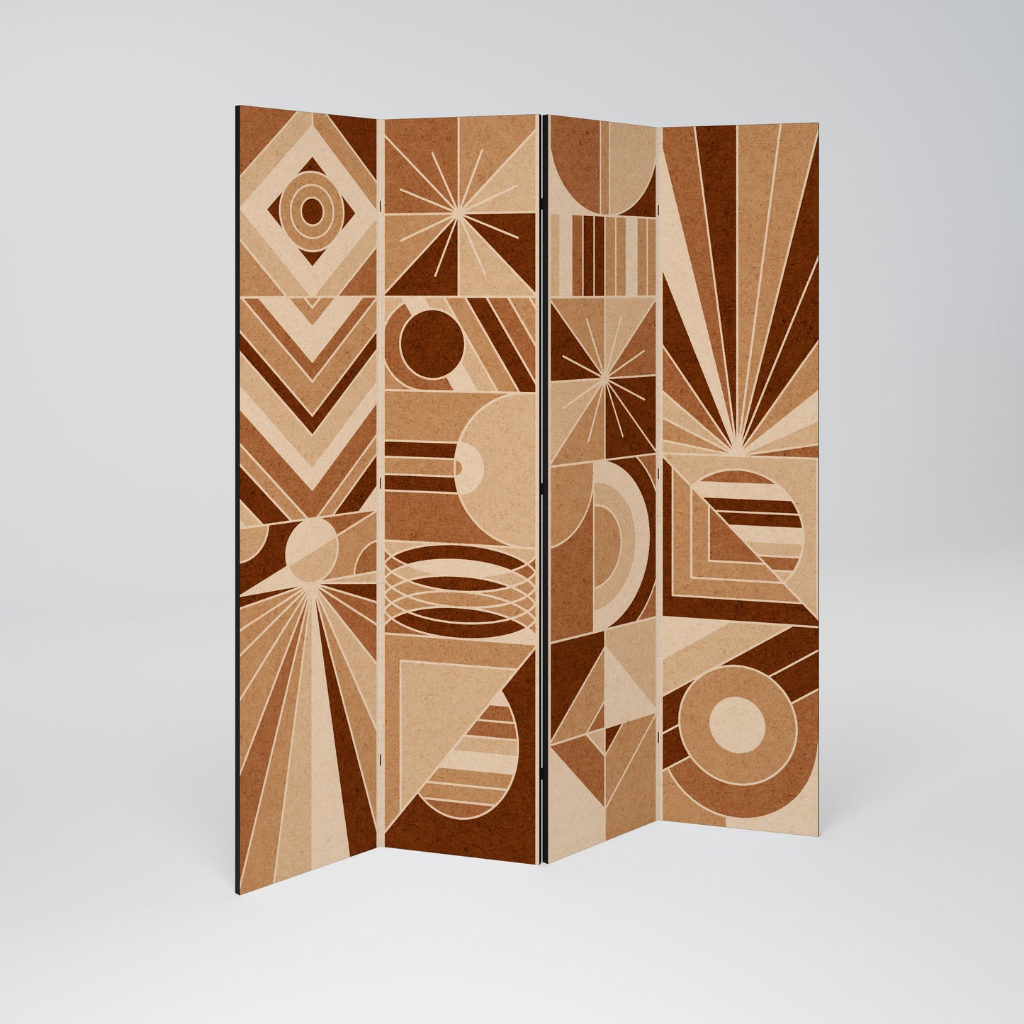 PRISM MOSAIC Decorative 4-Panel Room Divider
