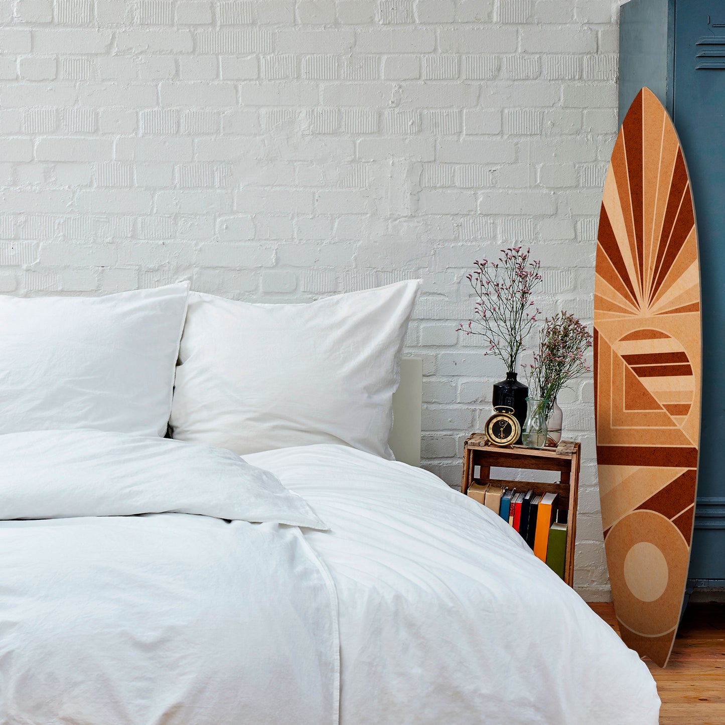 RADIANT MOSAIC Tavola da surf decorativa in compensato