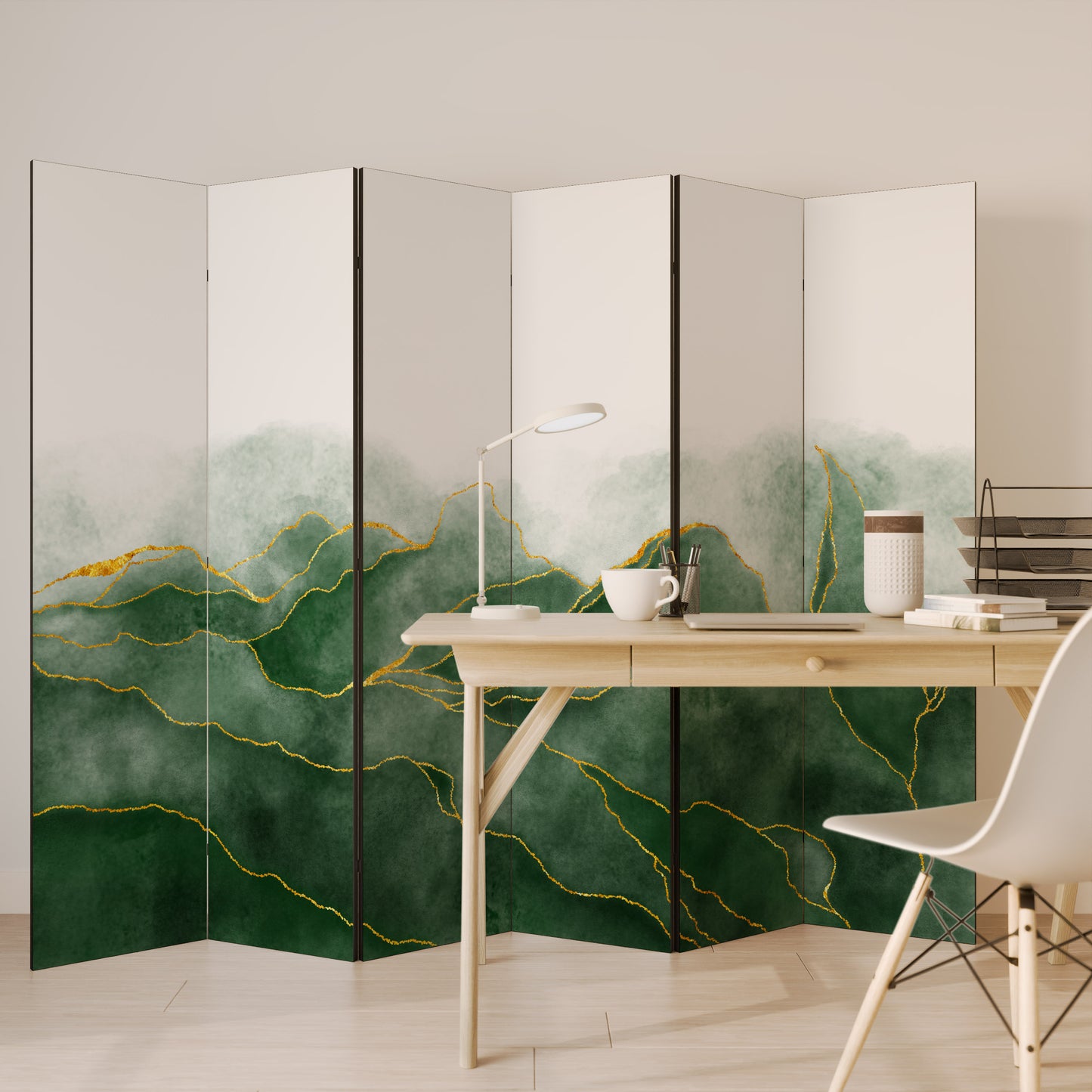 PARETE DIVISORIA DECORATIVA A 6 PANNELLI EXPENSIVE NATURE