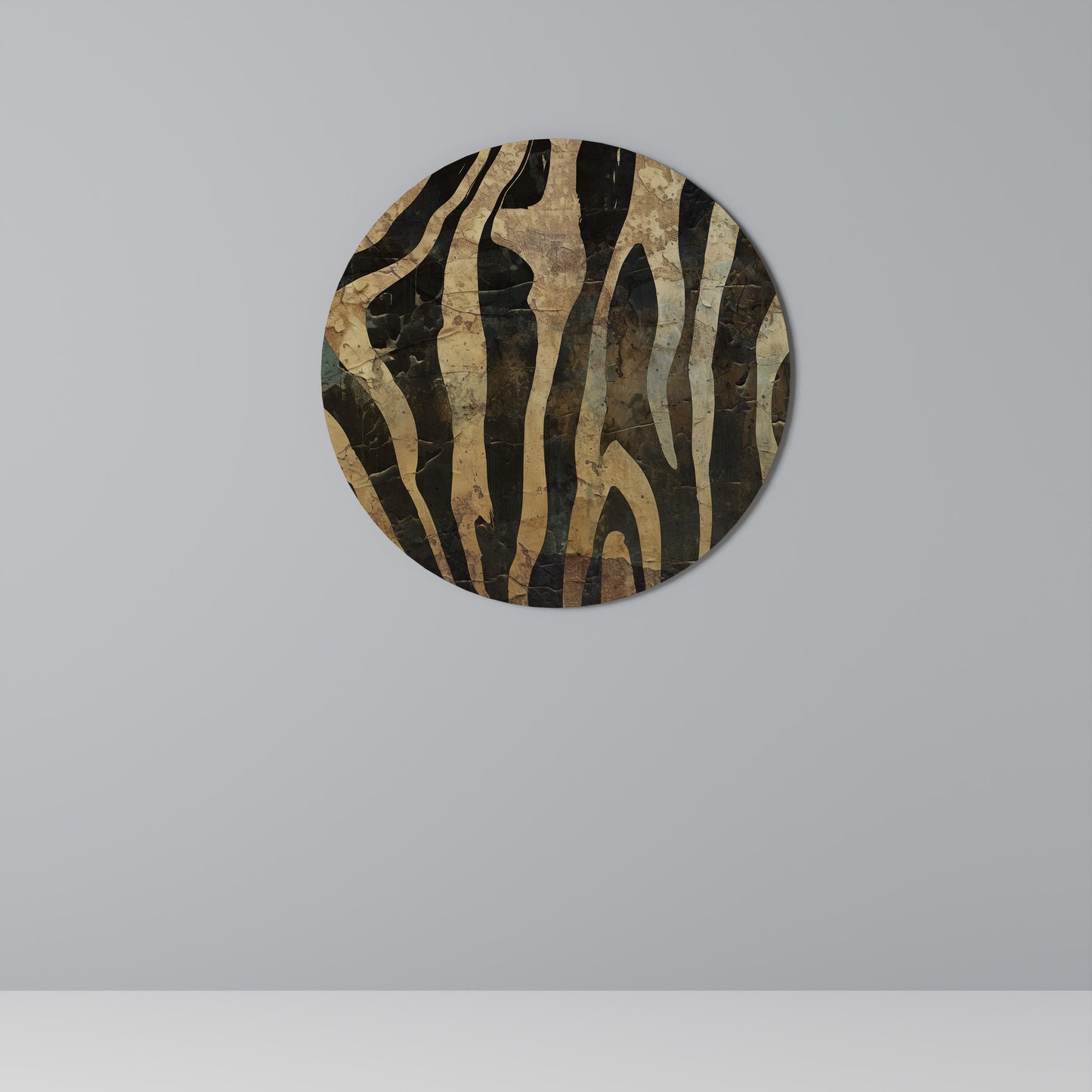 RUSTIC DANCE Round Wall Art