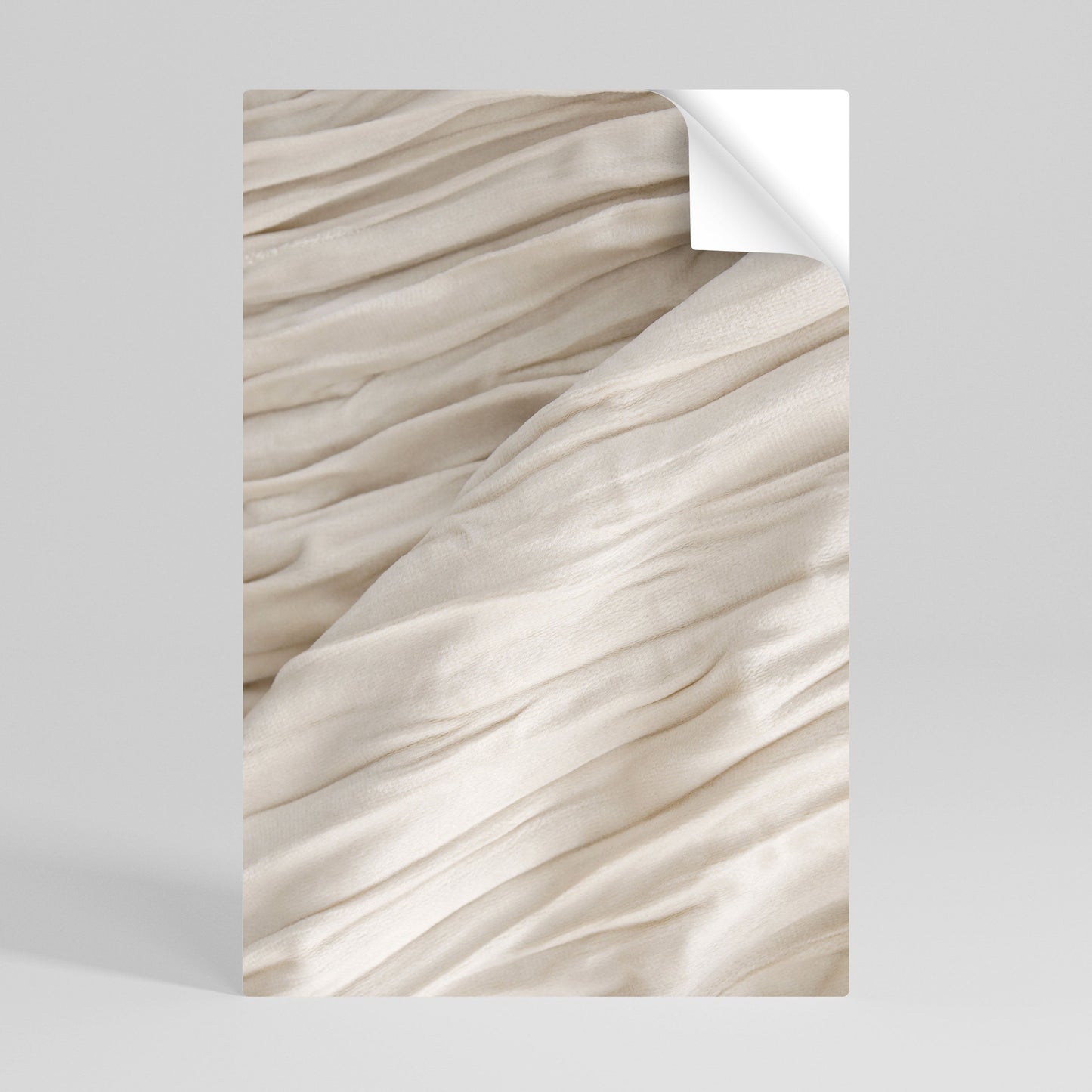 Poster verticale staccabile e attaccabile SERENE FOLDS