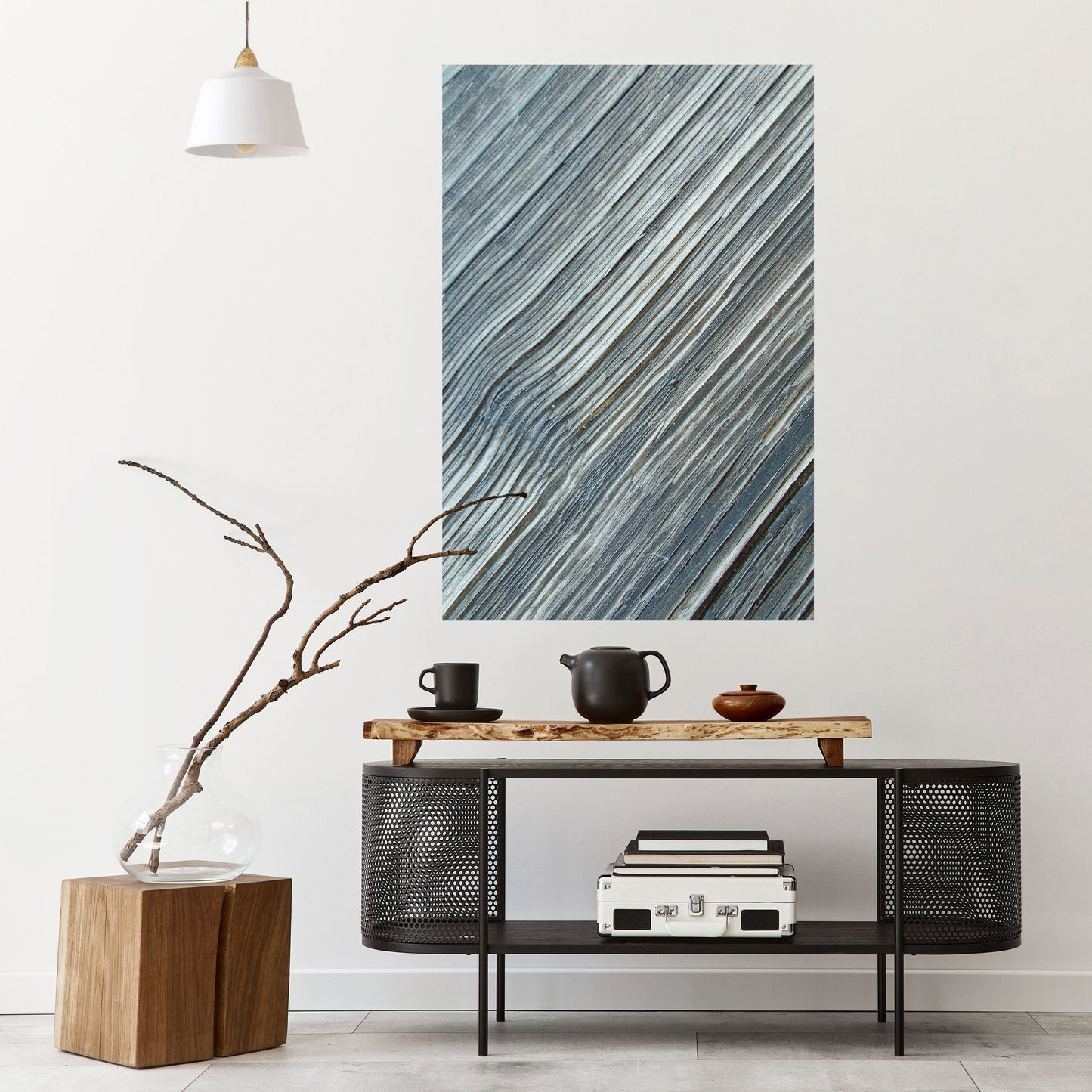 Poster verticale staccabile e attaccabile "NATURE'S RIBBON RELIC"