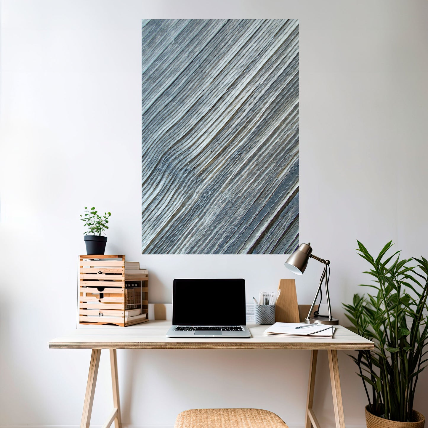 Poster verticale staccabile e attaccabile "NATURE'S RIBBON RELIC"