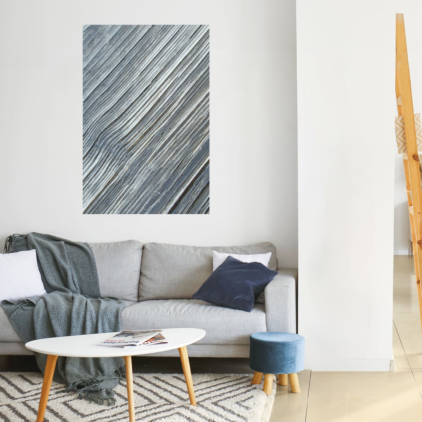 Poster verticale staccabile e attaccabile "NATURE'S RIBBON RELIC"