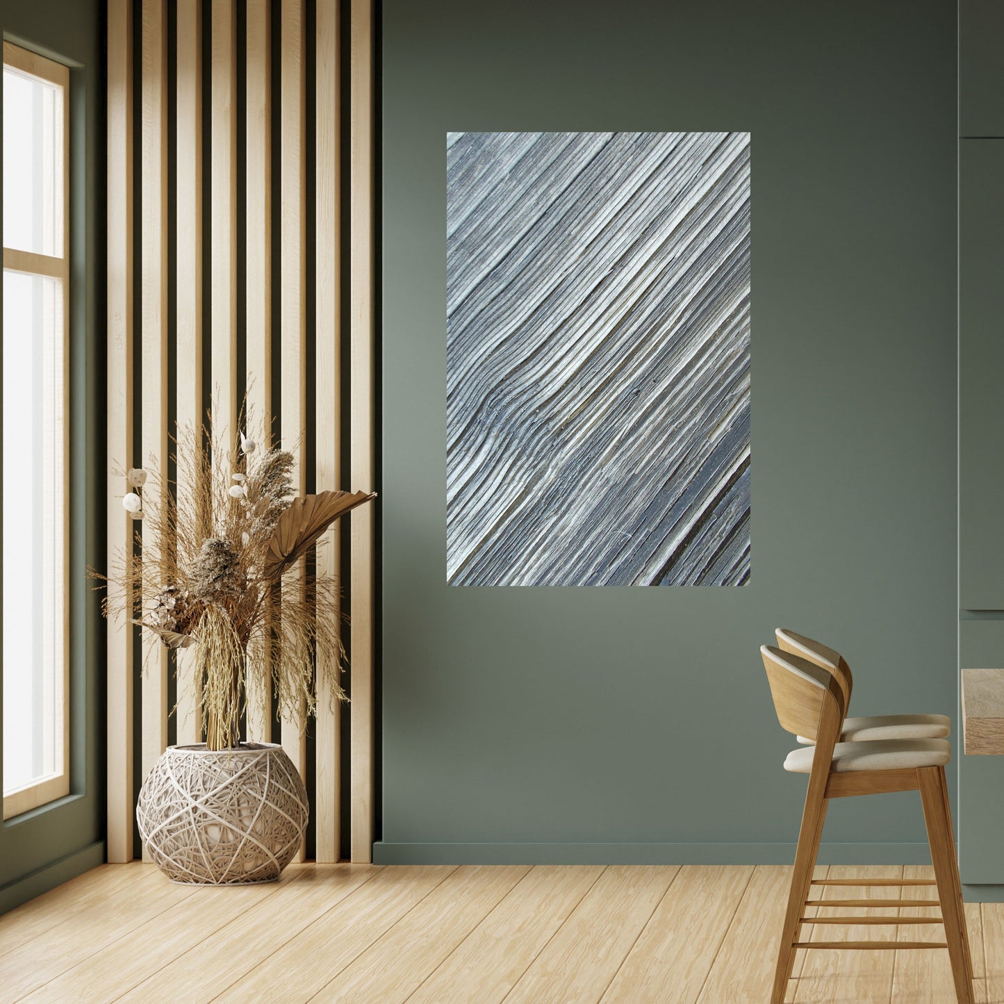 Poster verticale staccabile e attaccabile "NATURE'S RIBBON RELIC"