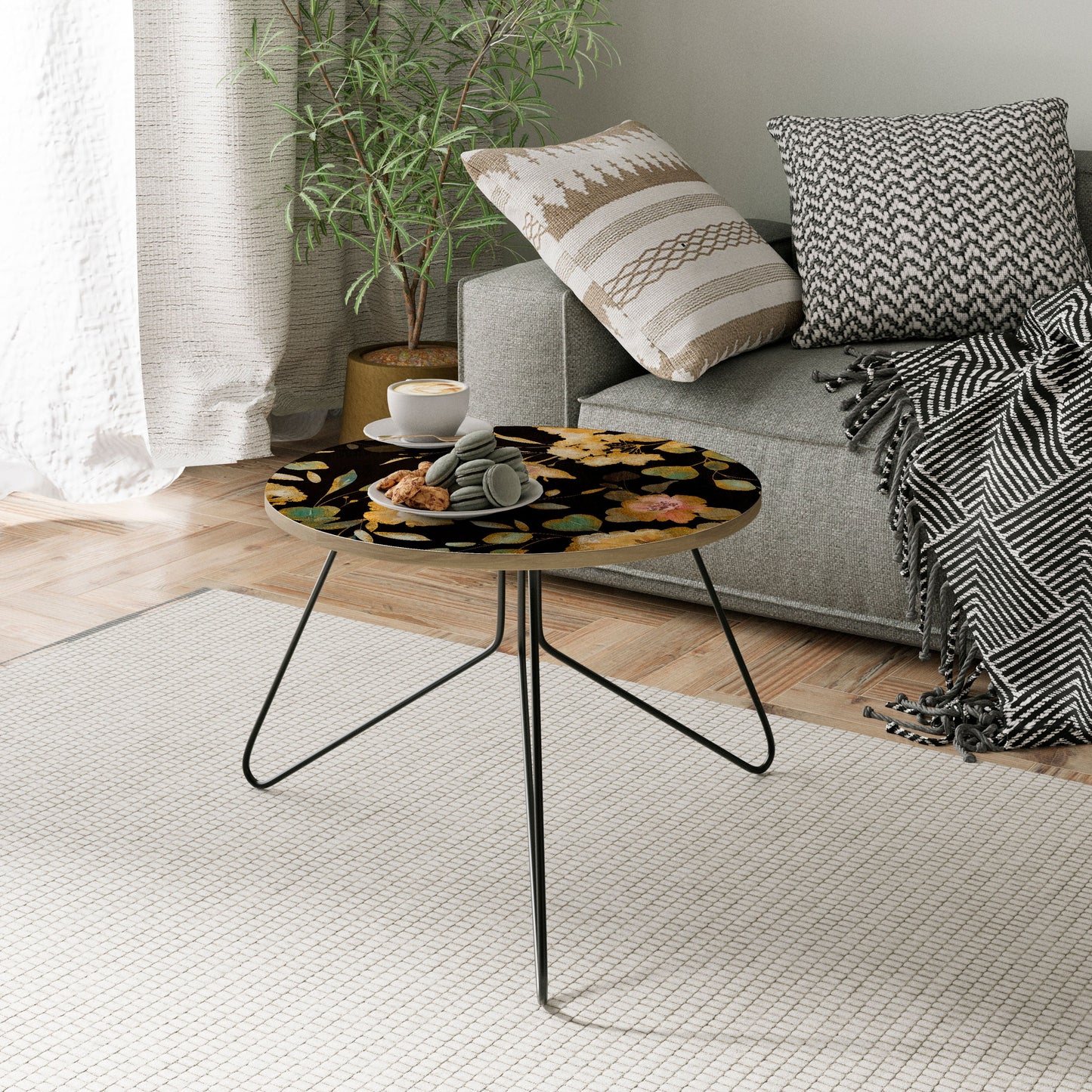Tavolino da caffè MODEST FLORAL 60