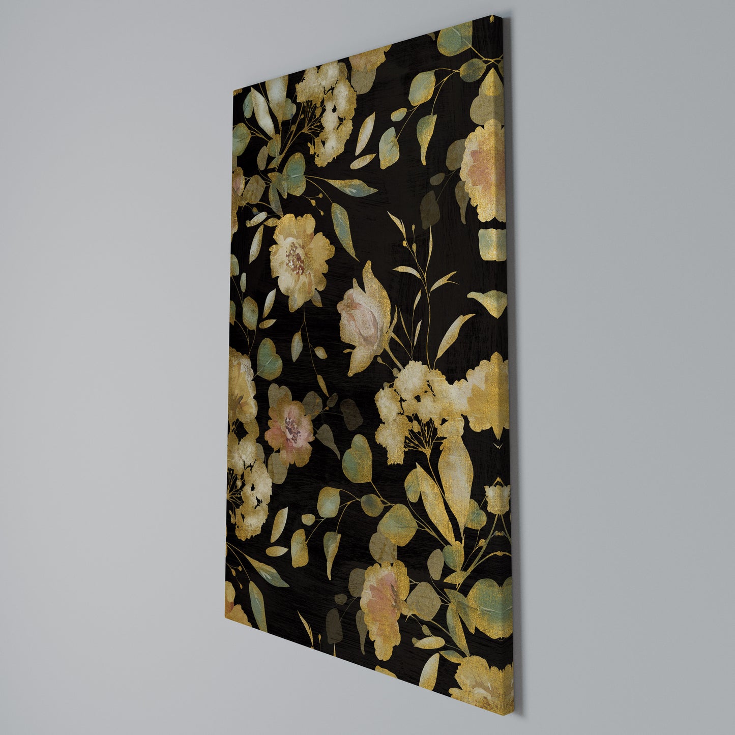 MODEST FLORAL Stampa su Tela Verticale