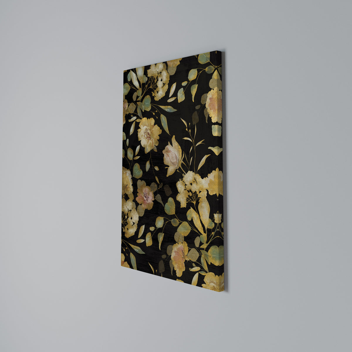 MODEST FLORAL Stampa su tela verticale