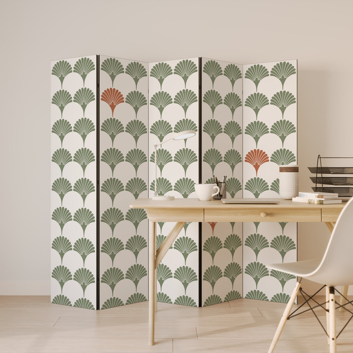 Divisorio decorativo per ambienti VIVID VALOR a 5 pannelli
