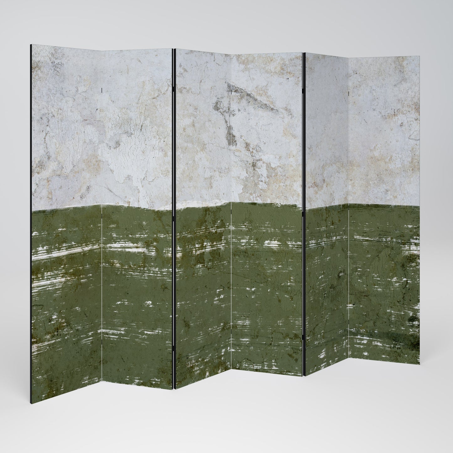 RUSTIC RADIANCE ASSEMBLED Divisorio decorativo per ambienti a 6 pannelli