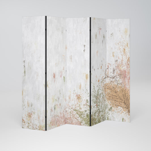 DAILY RHAPSODIES Divisorio decorativo per ambienti a 5 pannelli