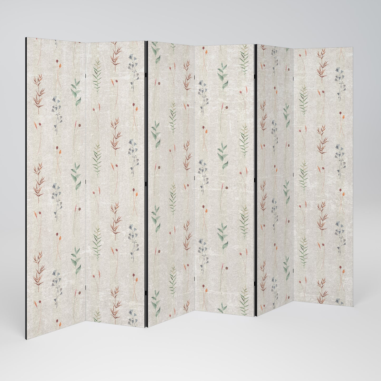 VERDANT HARMONY Divisorio decorativo per ambienti a 6 pannelli