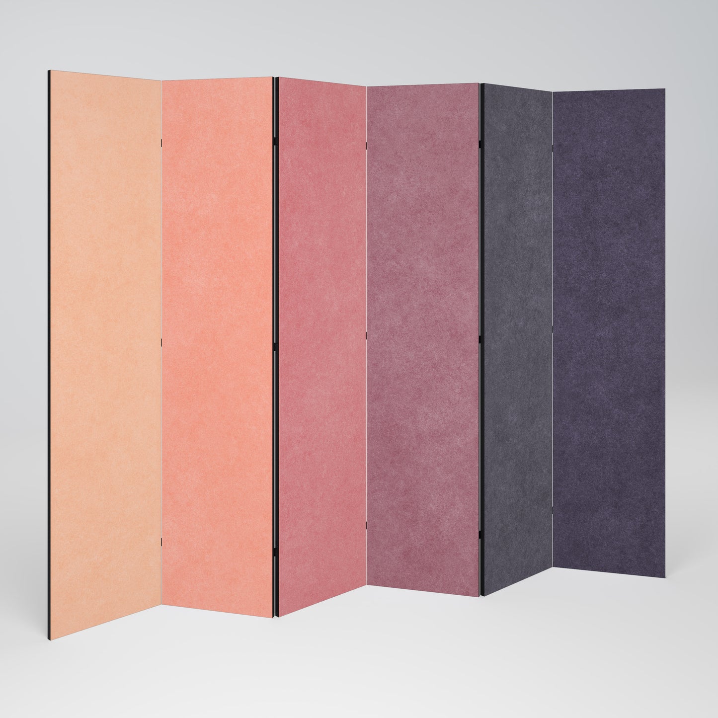 Divisorio decorativo per ambienti a 6 pannelli "SELLS LIKE PINK SPIRIT"