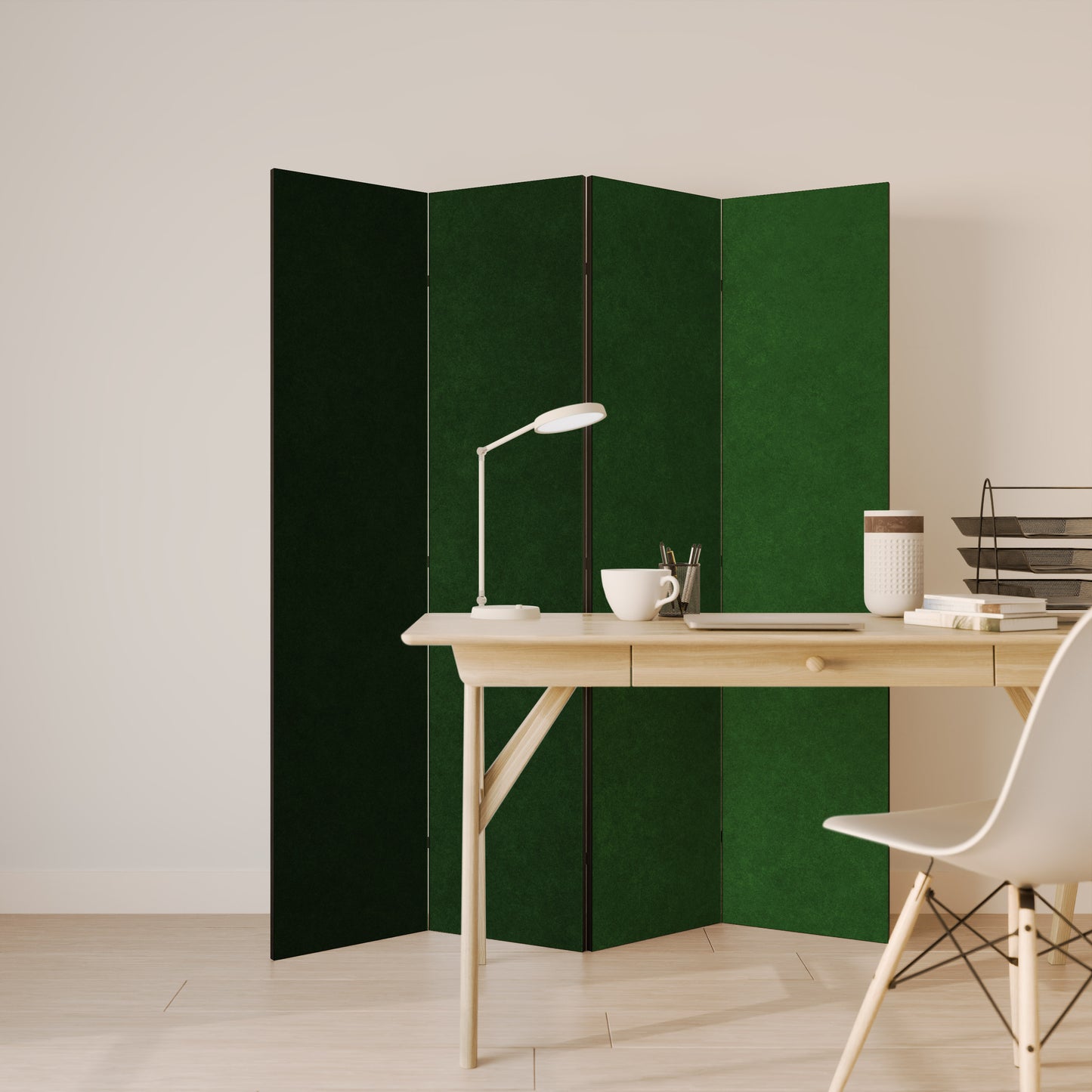 GREEN YOURSELF Divisorio decorativo per ambienti a 4 pannelli