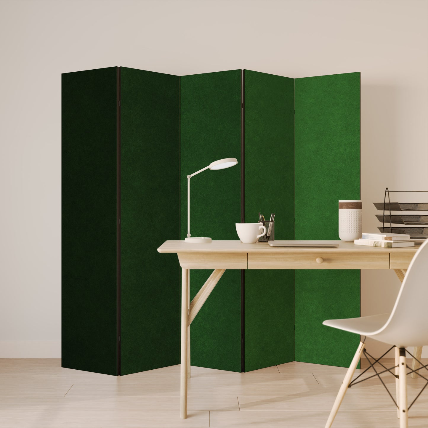 GREEN YOURSELF - Divisorio decorativo per ambienti a 5 pannelli
