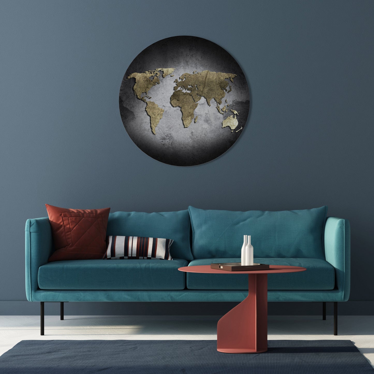 Golden Globe Treasure - Decorazione murale rotonda