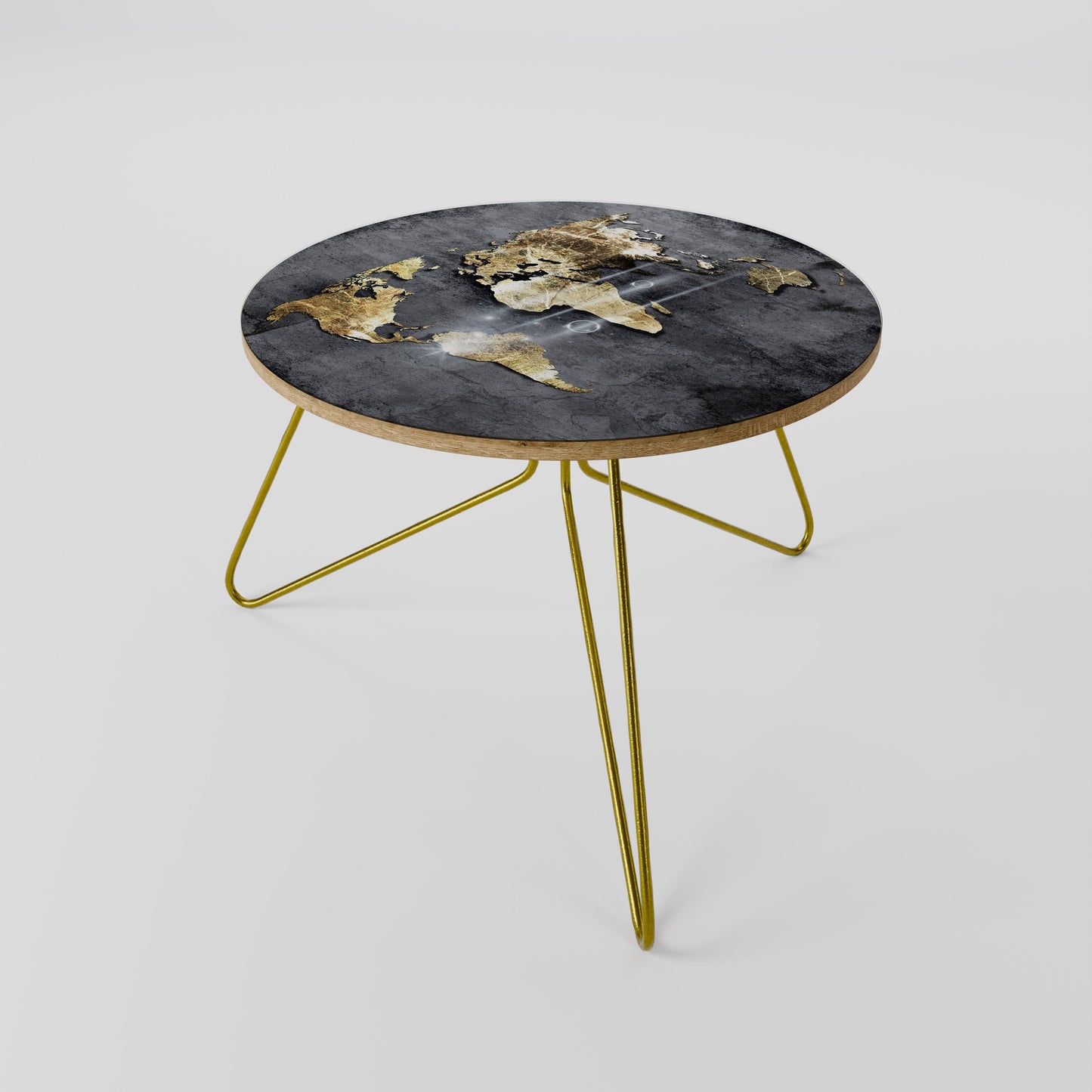 Tavolino da caffè SHIMMERING EARTH MAP 60
