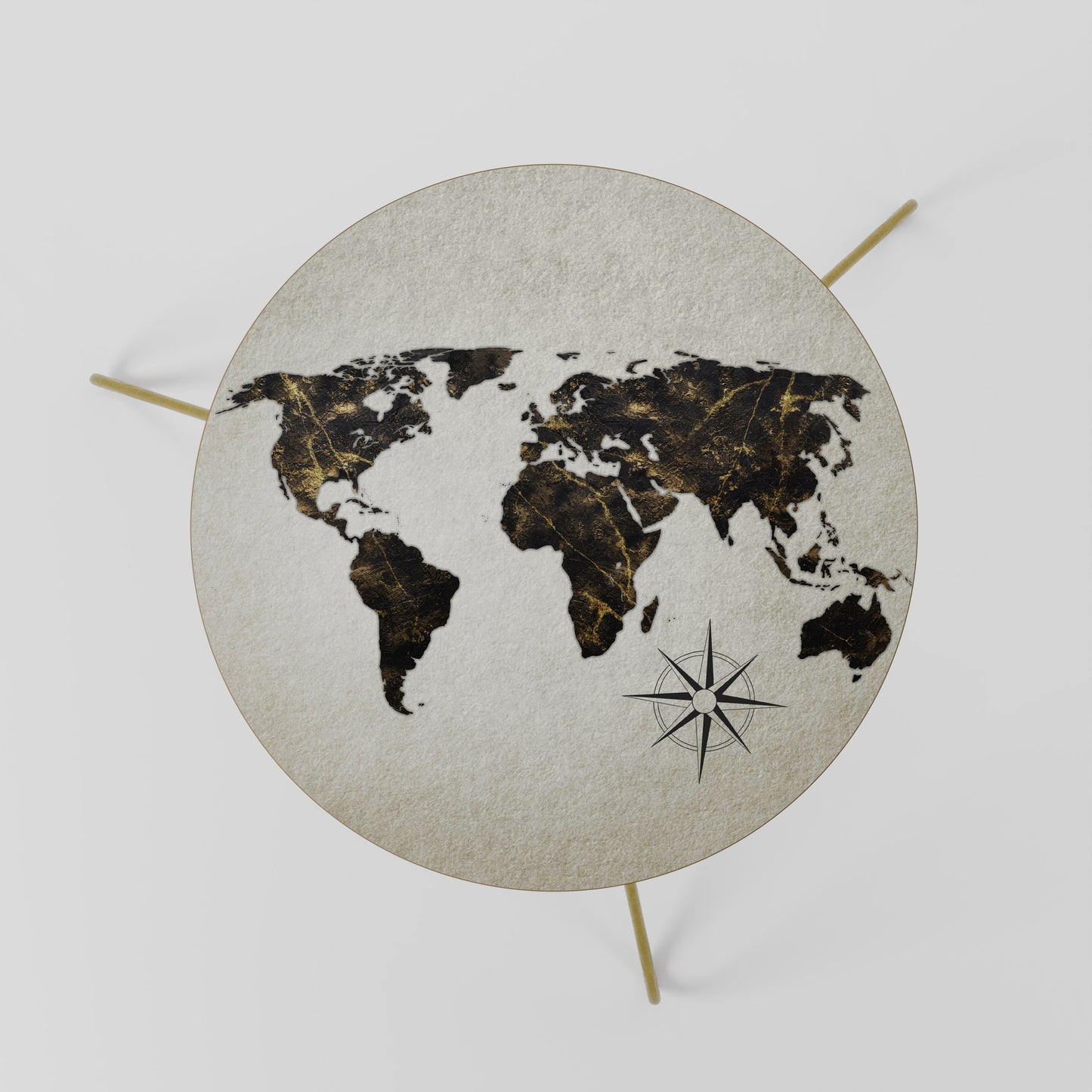 Tavolino da caffè GOLDEN LINES GLOBE 60