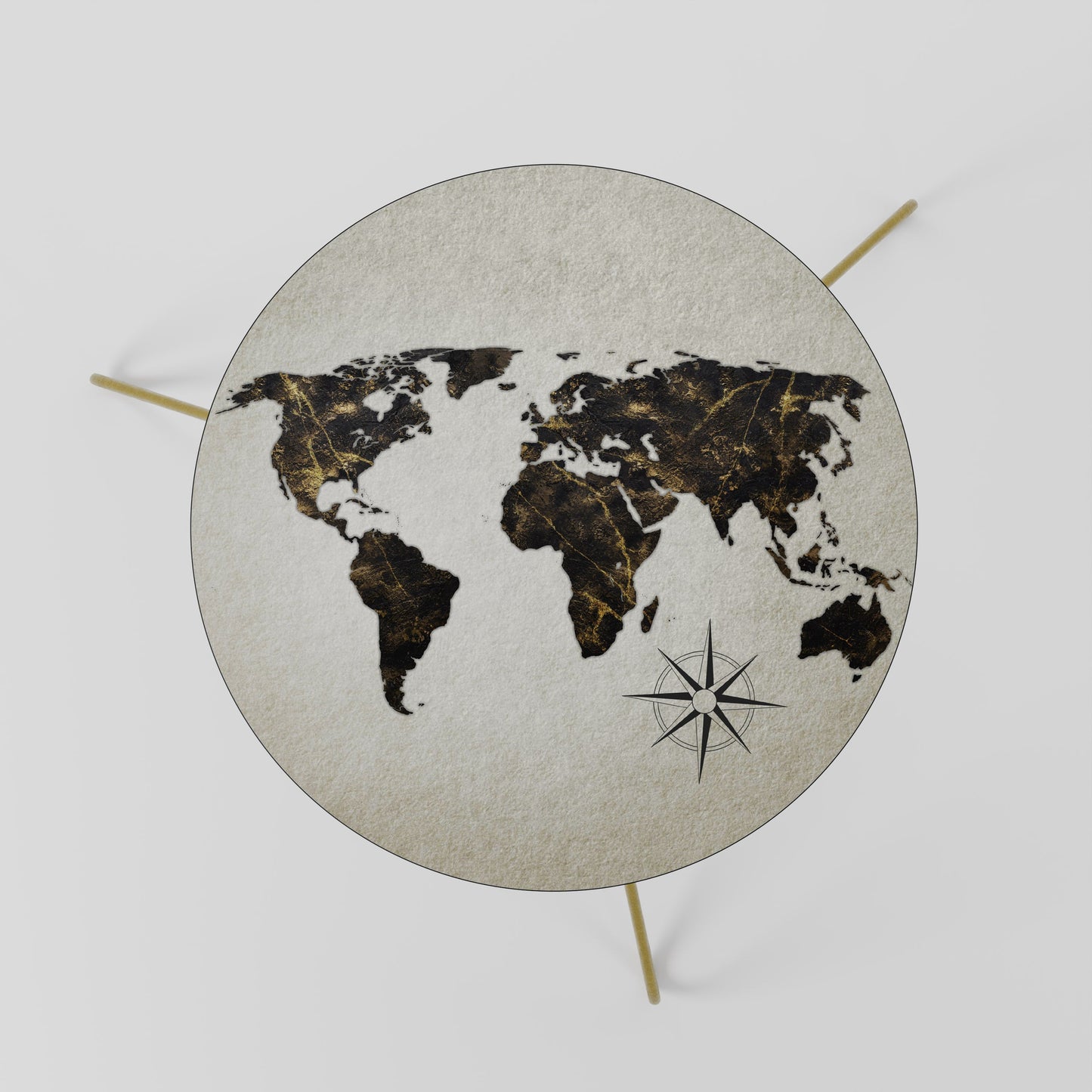 Tavolino da caffè GOLDEN LINES GLOBE 60