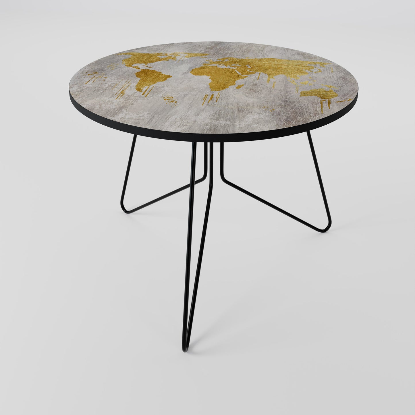 Tavolino da caffè METALLIC WORLDVIEW MAP 69
