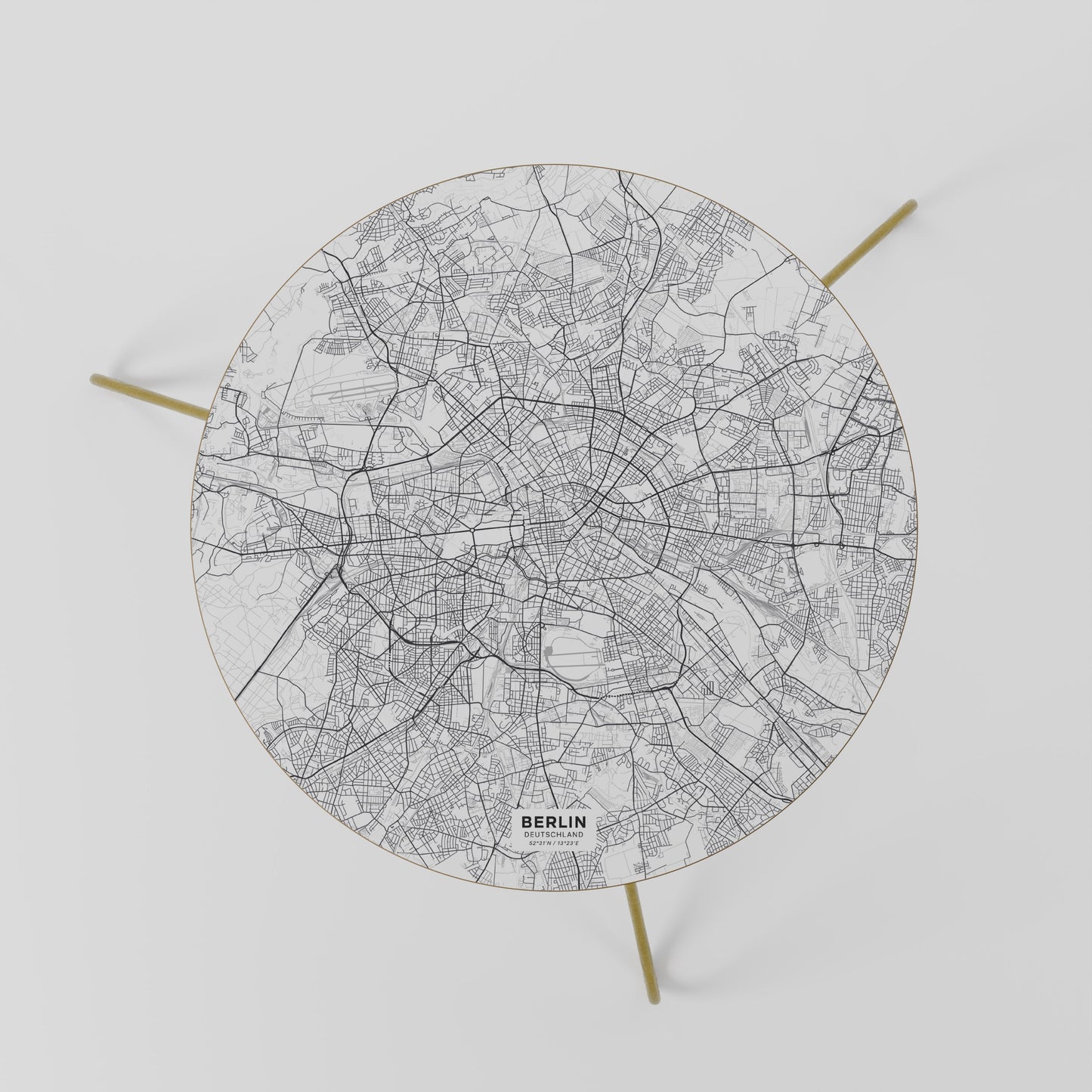Tavolino da caffè BERLIN PLAN 60