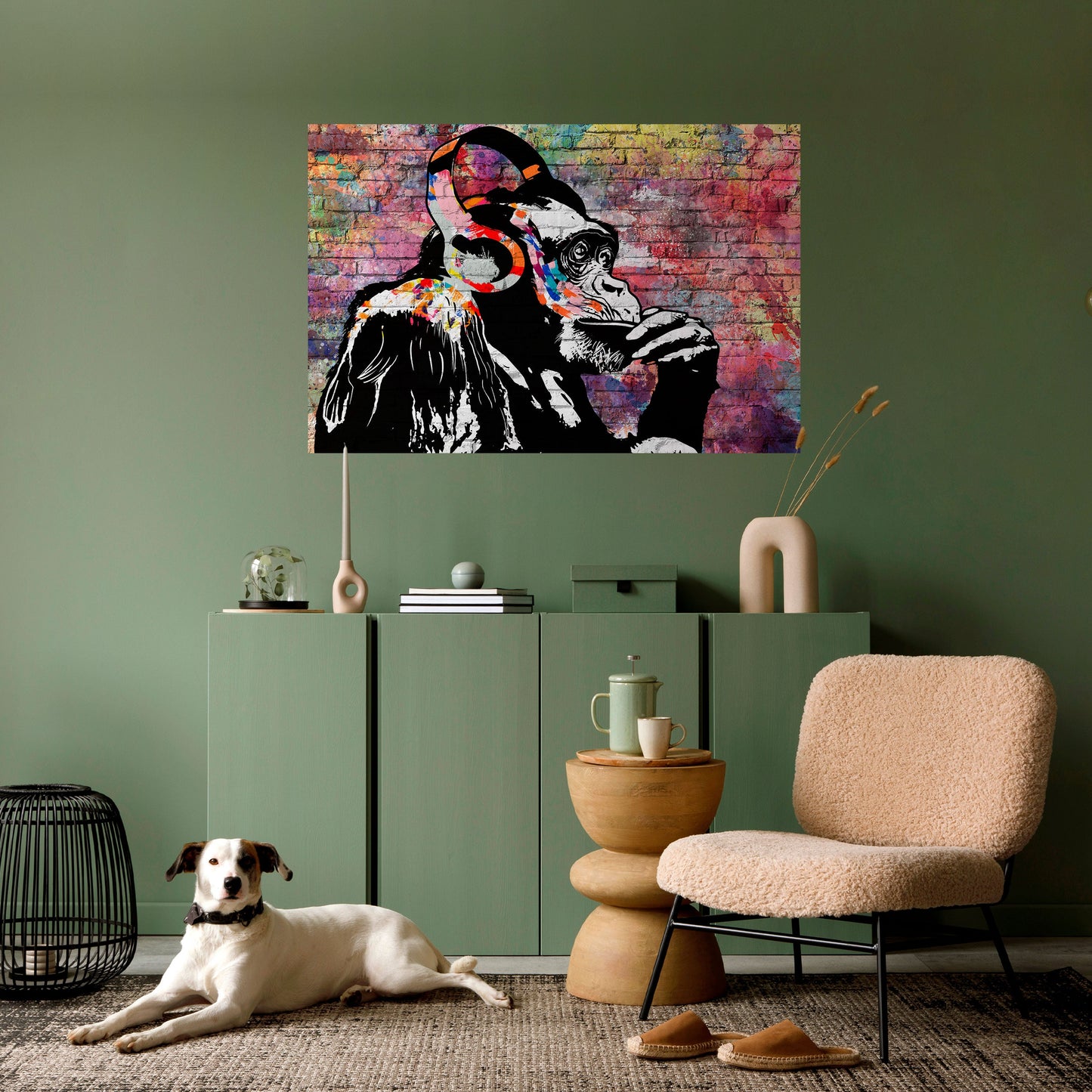 Poster orizzontale staccabile e attaccabile APISH LISTENER
