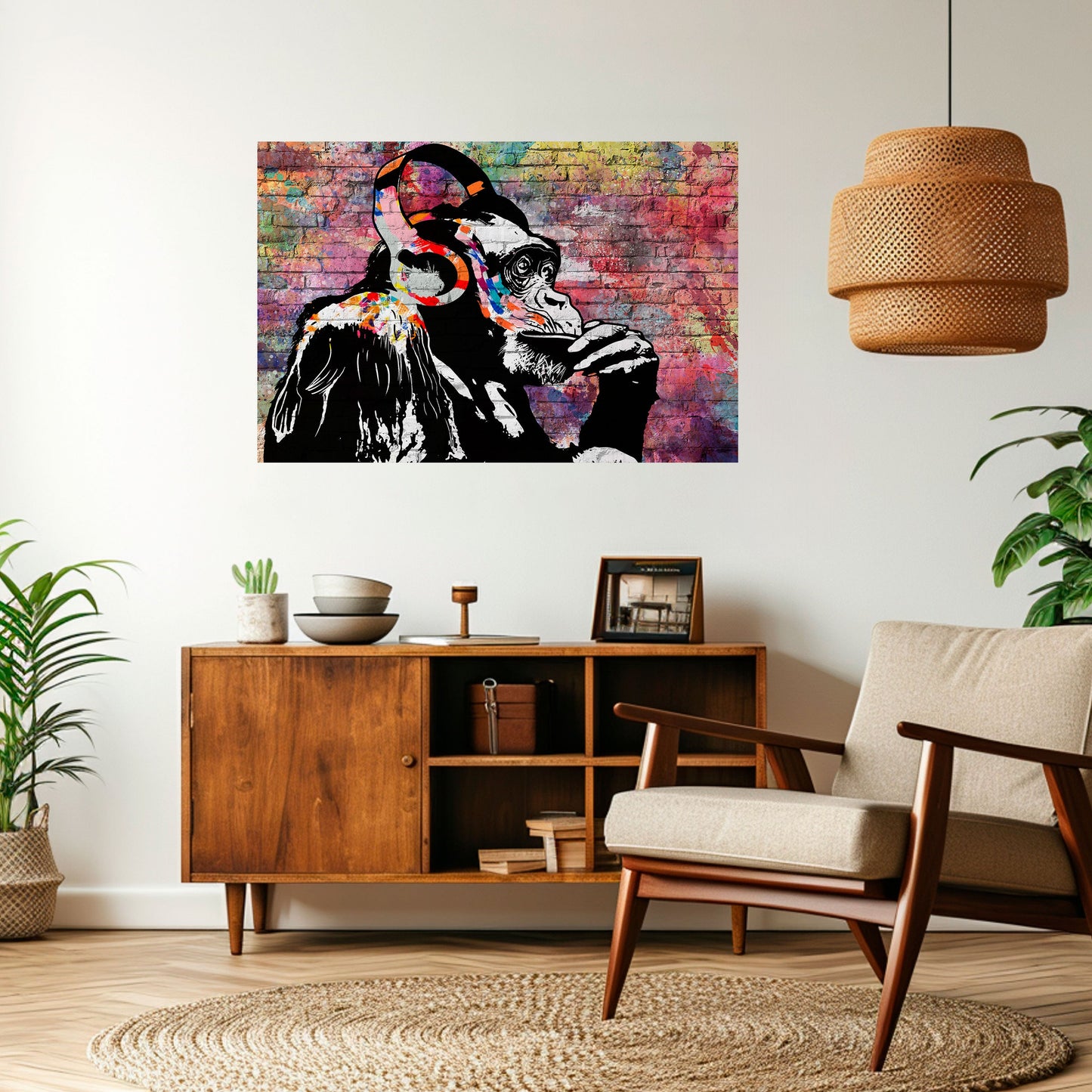 Poster orizzontale staccabile e attaccabile APISH LISTENER