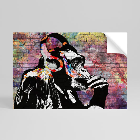 Poster orizzontale staccabile e attaccabile APISH LISTENER