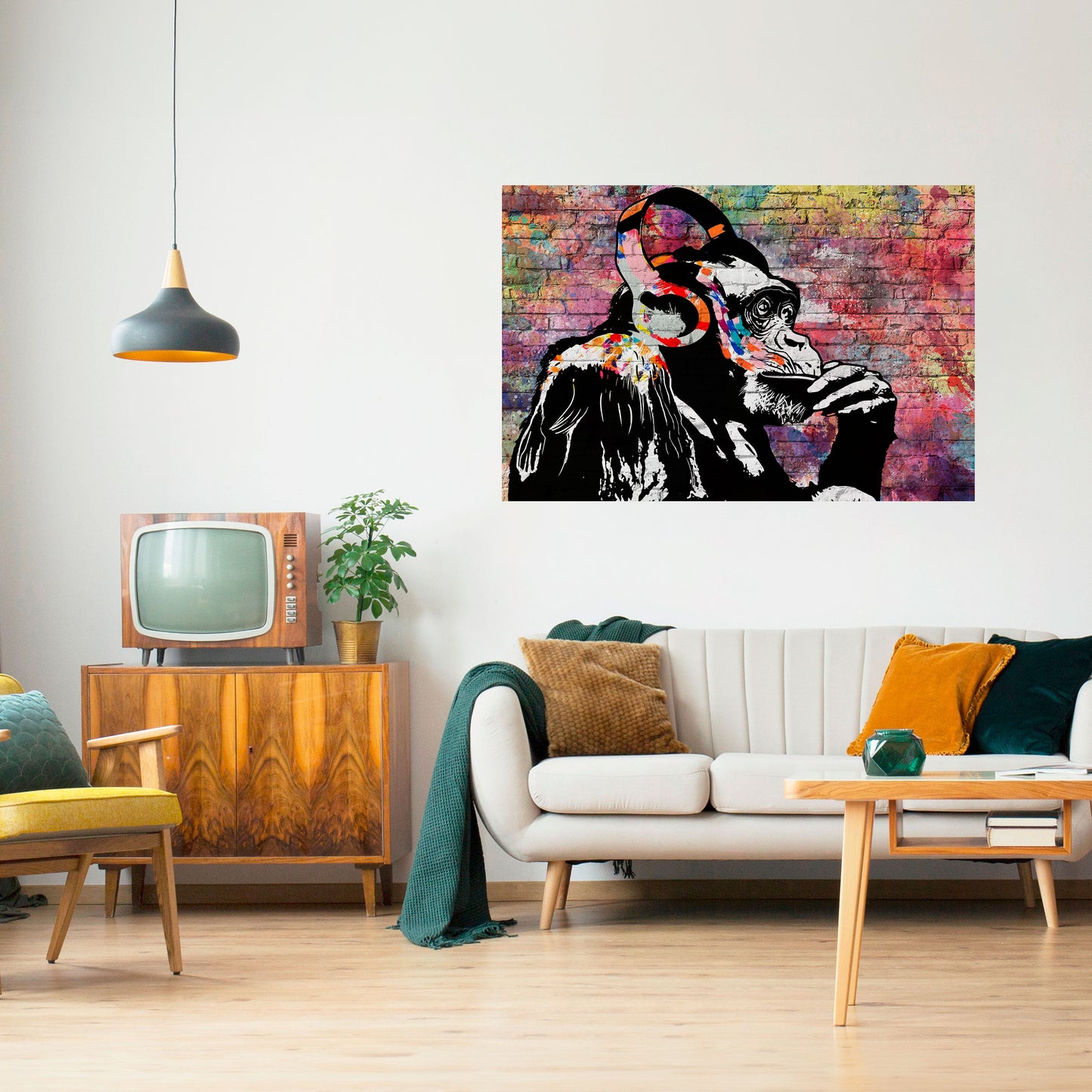 Poster orizzontale staccabile e attaccabile APISH LISTENER