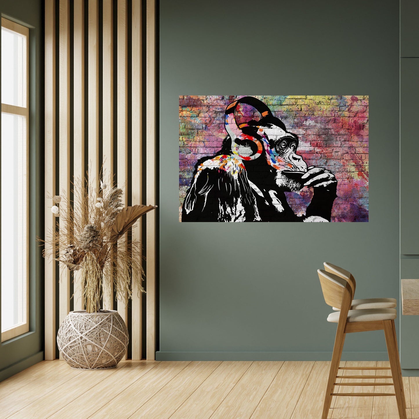 Poster orizzontale staccabile e attaccabile APISH LISTENER