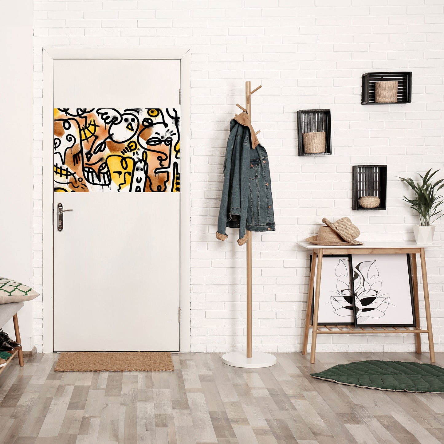 Poster orizzontale staccabile e attaccabile URBAN CANVAS
